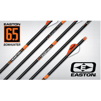 Easton 6.5mm Bowhunter Fletched Arrows p/k 6