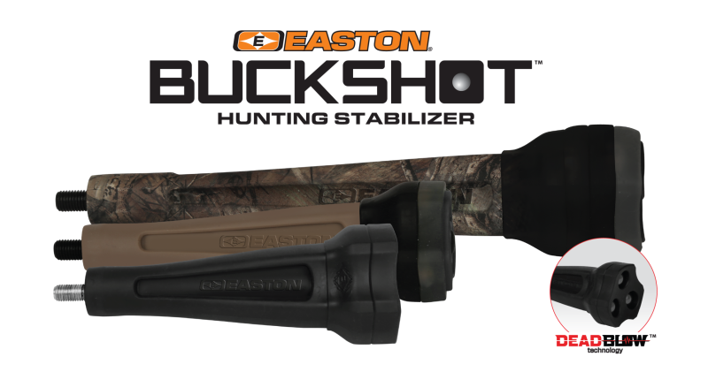 Easton Buckshot Hunting Stabilizer Black 4.5 in. 