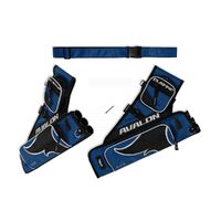 Avalon Classic 3 Tube Quiver [Colour: Black/Blue RH]