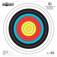 Nice Targets Single Spot 40cm Archery Target Face p/k 10