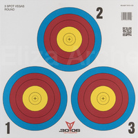 30-06 Mini Archery Target Set 20cm Vegas 3 Spot 