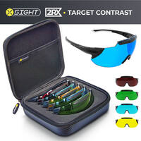 X-Sight 2RX Shooting Glasses (Target Contrast set with 5 lenses)