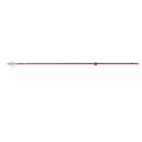 Cajun Red Fiberglass Fishing Arrow w/ Piranha XT Point