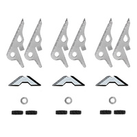 Sevr Stainless Steel 1.5" Replacement Blades Hybrid