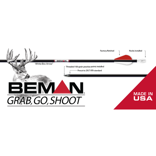 Beman Carbon "White Box" Arrows