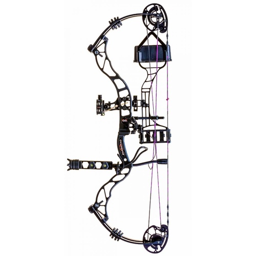 Obsession Hashtag 2019 Compound Bow Package [Colour: Black] [Draw Weight: 50lbs] [Draw Length: 27"]