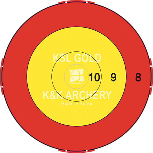 KSL Gold 122cm Plus Target Patches