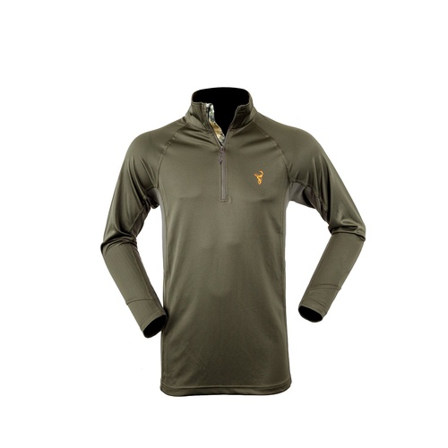 Hunters Element Crux Top [Colour: Forest Green] [Size: Small]