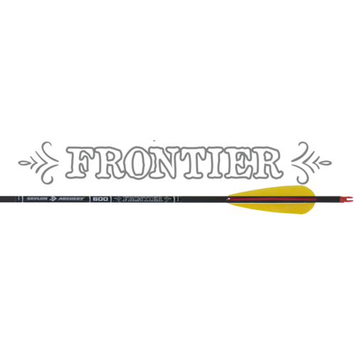 Skylon Frontier Fletched Arrows 4" Feathers Spine:600