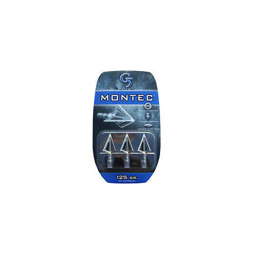 G5 Montec Broadheads p/k 3 [Weight: 125]