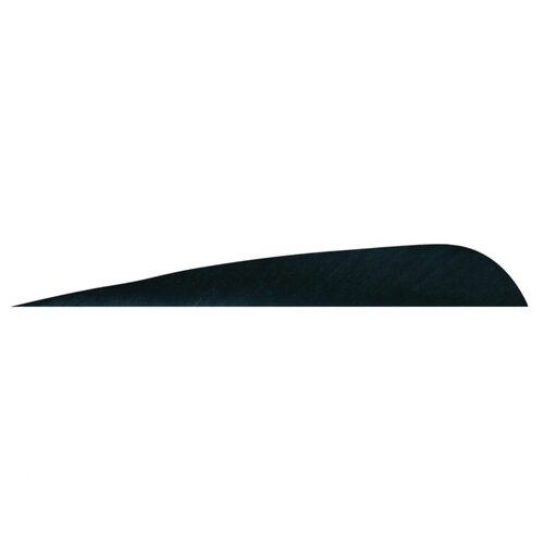 Gateway 4" Feathers p/k 50 [Colour: Black] [Style: Diecut]