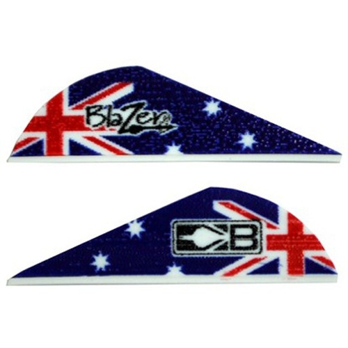 Bohning Blazer Vane 2” Australia Flag 100 Pack