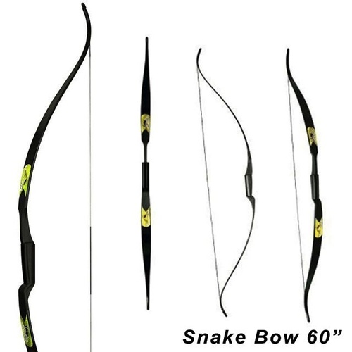 Rolan Snake Bow 60" 22lb Black