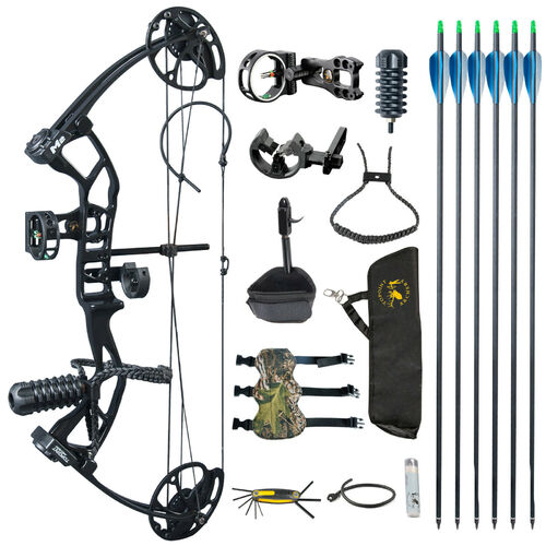 Topoint M2 Youth Compound Bow Kit - Black