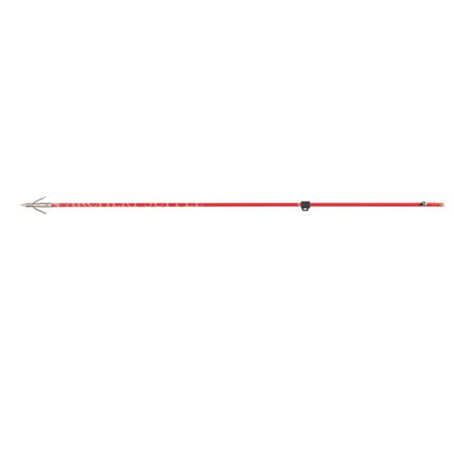 Cajun Red Fiberglass Fishing Arrow w/ Piranha XT Point
