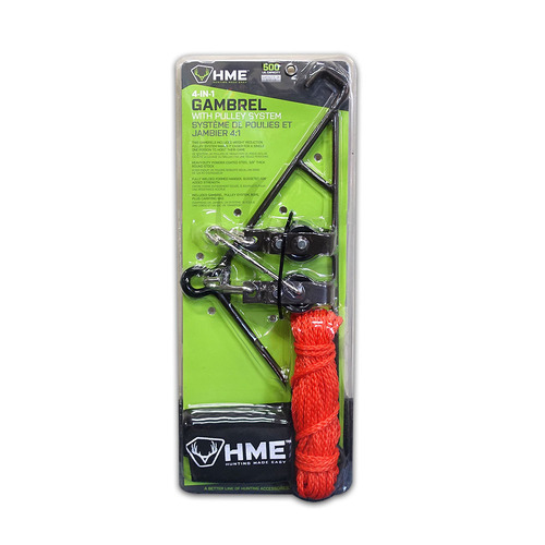 HME 4:1 Deer Pulley System and Gambrel