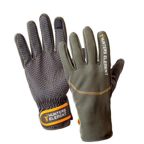 Hunters Element Legacy Gloves [Colour: Grey/Green] [Size : Large]