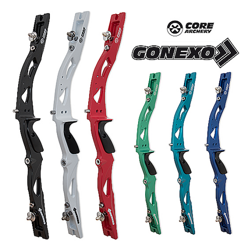 Core Gonexo Recurve Riser [Colour: Black] [RH/LH: RH]