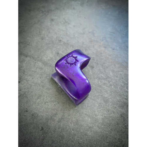 Purple Fairweather Finger Tab - Spacer Ring [Size: RH 17]