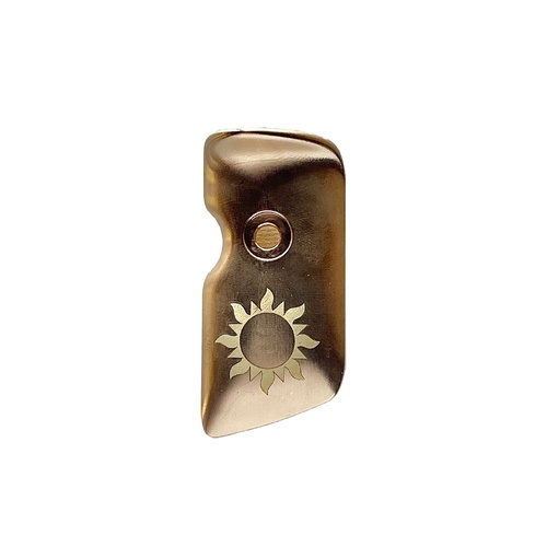 Fairweather Modulus Brass Pro Plate [Size: RH Small] [Shelf Option: With Shelf]