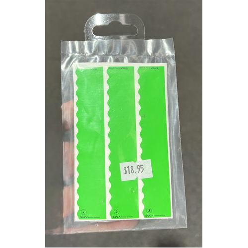 Socx Arrow Wraps 5.5mm [Colour: Fluro Green]