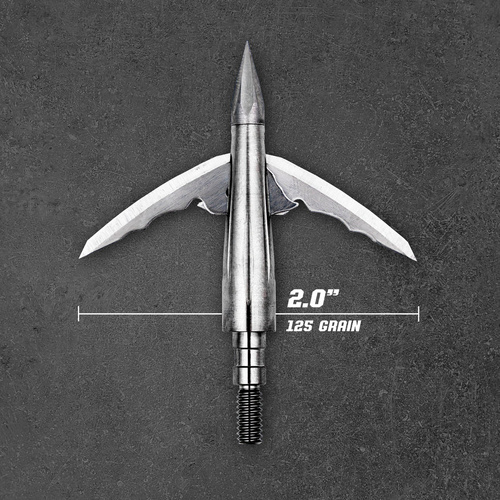 Bowmar Beast Titanium 2.0" Mechanical Broadhead - 125grn