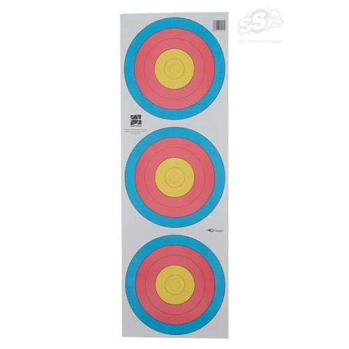 60cm 3 Spot Target Face
