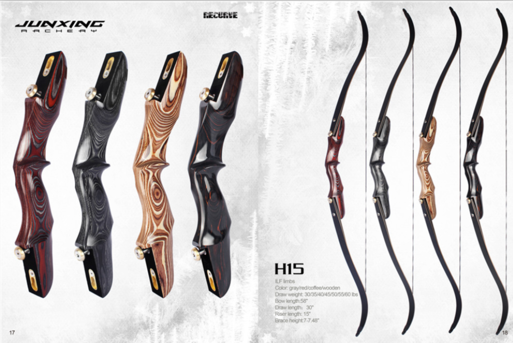 Junxing H15 Traditional Recurve Bow