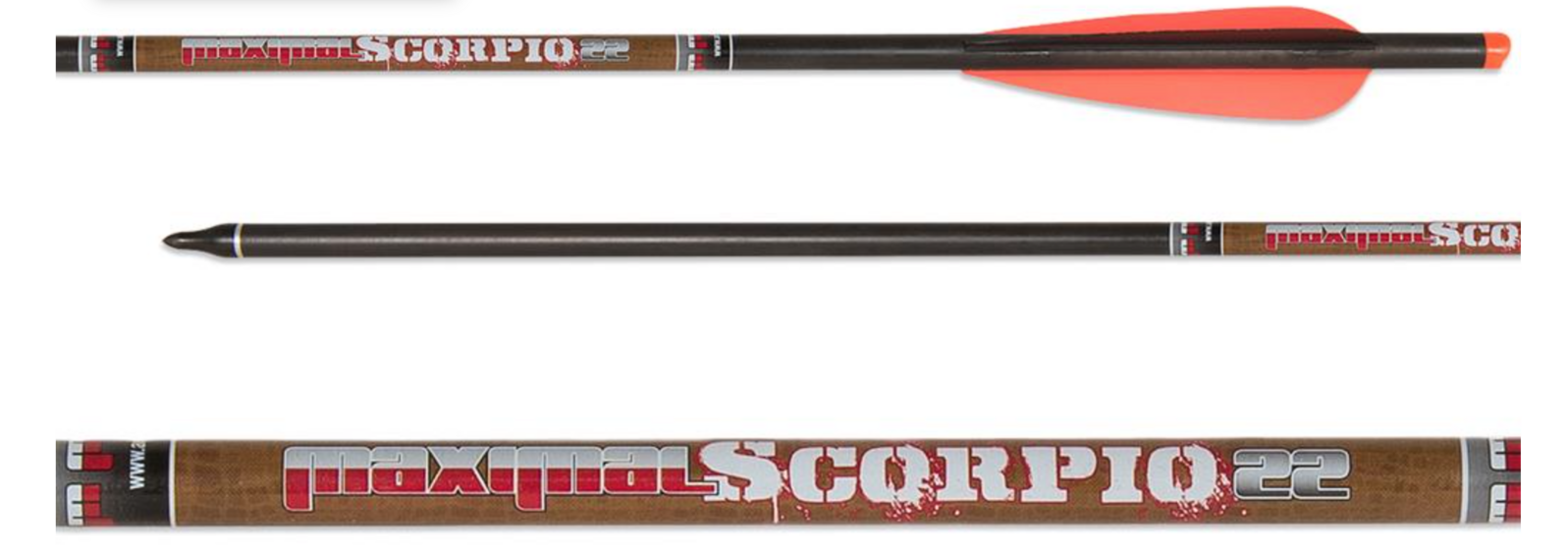 Scorpio Crossbow Bolts 22"