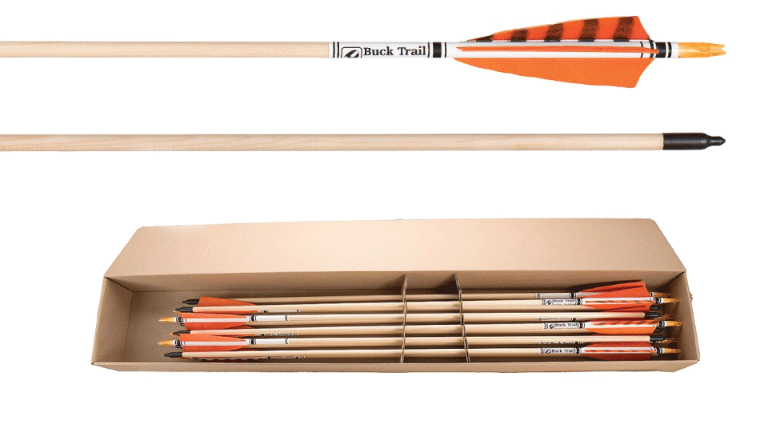Bucktrail Spruce Wood 5/16" Arrow [Spine : 5/16" 30-35lb 28" Dozen]