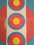 40cm Vertical 3 Spot Target Face p/k10