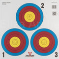 30-06 Mini Archery Target Set 20cm Vegas 3 Spot