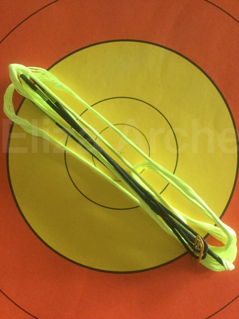 Slick Recurve Bowstrings [Size: 68" 18str 8125G Yellow]