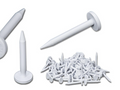 Egertec Target Pins 50mm White Bulk For Clubs