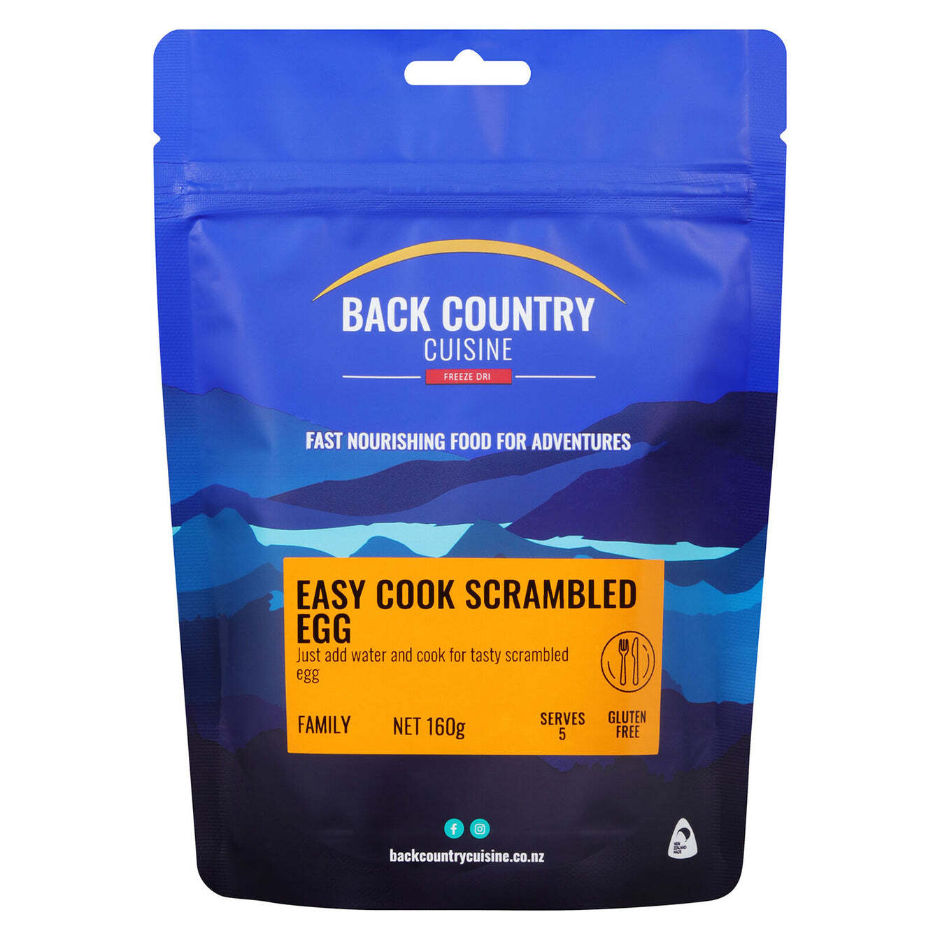 Back Country Cuisine Freeze Dried Meals