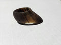 White Feather Thumb Ring