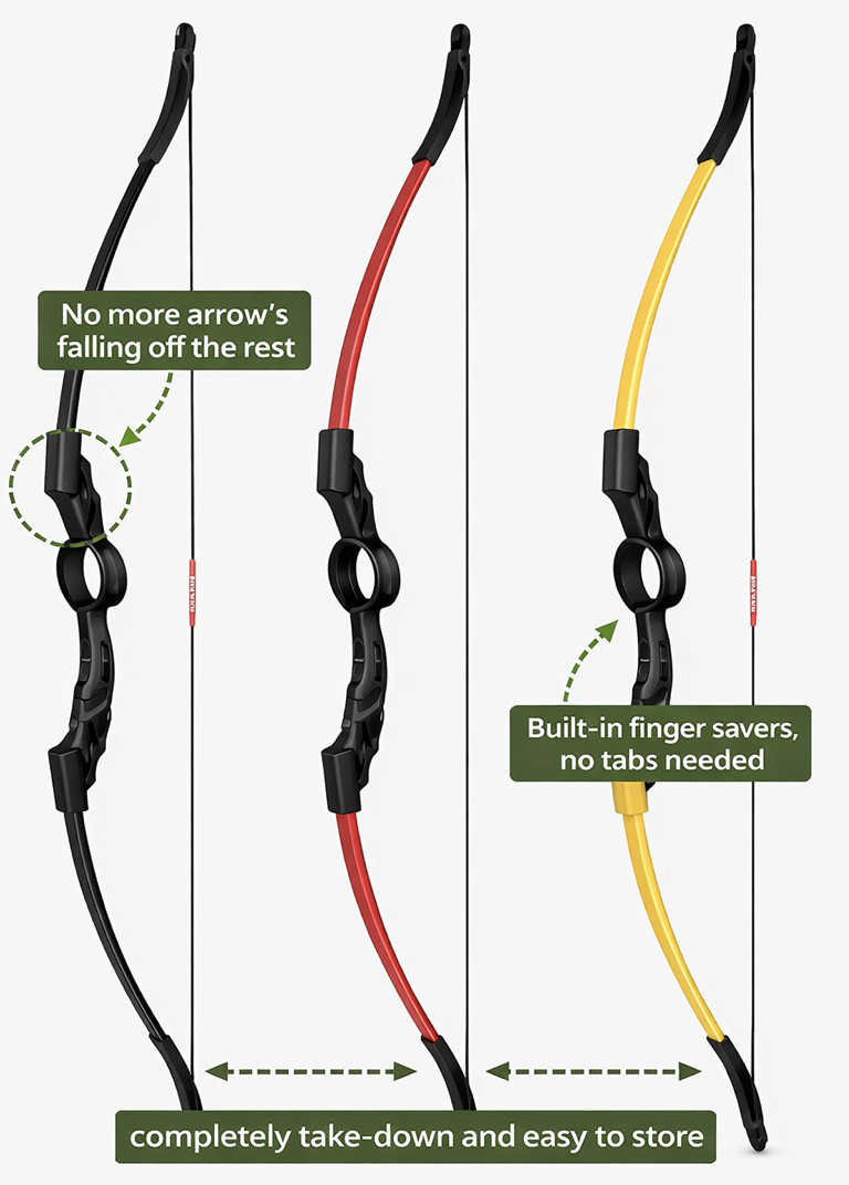 E1 ArrowLock Recurve Bow