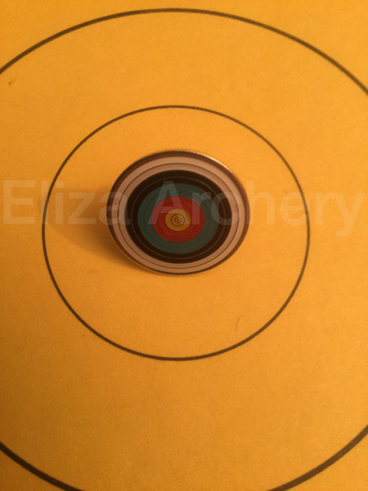 Target Face Pin Charm